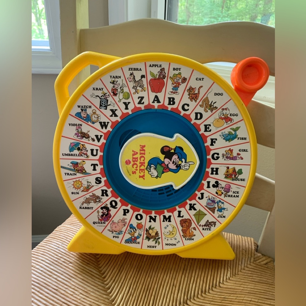 Mattel See ‘N Say Mickey Mouse ABC’s Vintage 1989